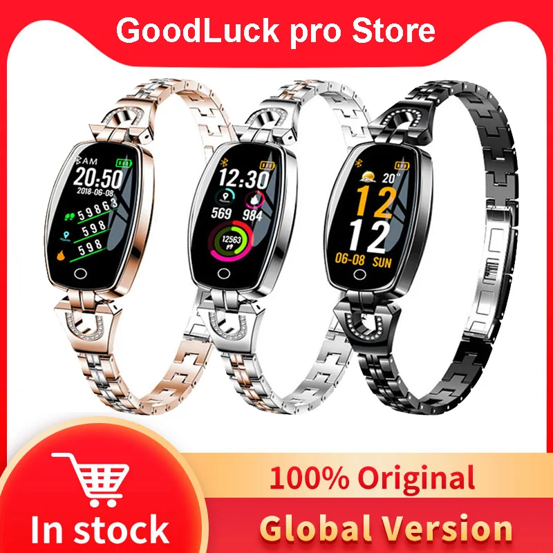 H8 pro Women Smartwatch Heart Rate Monitor Blood Pressure Smart Band Waterproof Fitness Activity Tracker lady bracelet Wristband
H8 pro Women Smartwatch Heart Rate Monitor Blood Pressure Smart Band Waterproof Fitness Activity Tracker lady bracelet Wristband