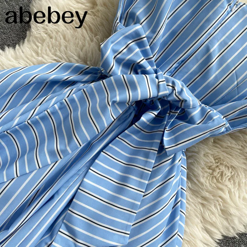 Women French Sweet Tank Dress Design Bow Sleeveless V Neck Casual Dresses Summer Fashion Streetwear MiDI Dress 2021 
Women French Sweet Tank Dress Design Bow Sleeveless V Neck Casual Dresses Summer Fashion Streetwear MiDI Dress 2021