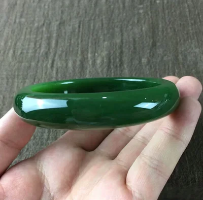 Zheru Jewelry Natural Hetian Jade Green 54-64mm Bracelet Elegant Princess Jewelry Best Gift for Mom and Girlfriend
Zheru Jewelry Natural Hetian Jade Green 54-64mm Bracelet Elegant Princess Jewelry Best Gift for Mom and Girlfriend