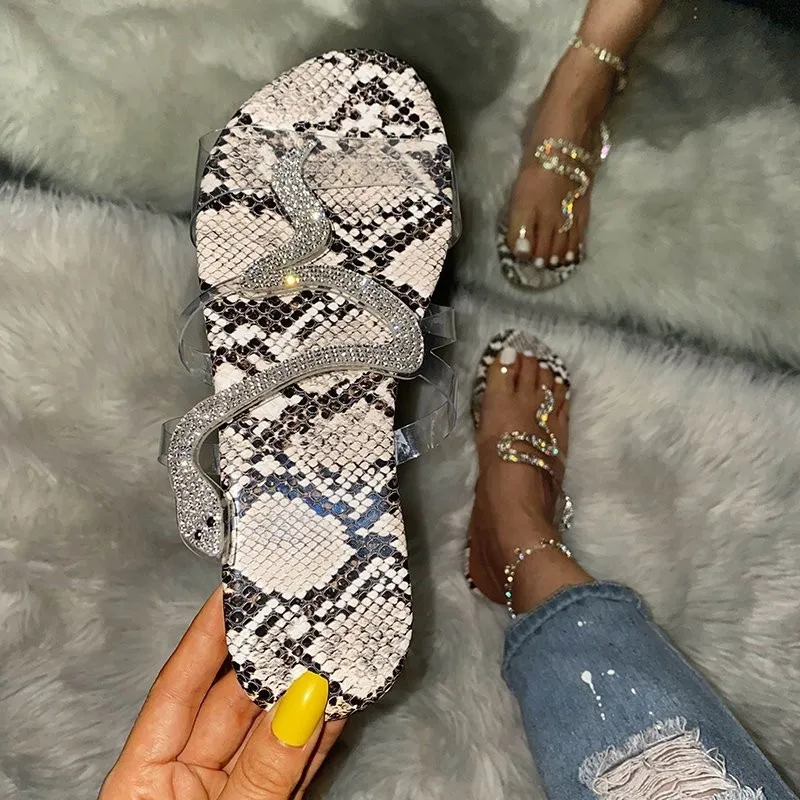 COOTELILI 2020 Slippers Women Serpentine Shoes Flats Summer Women Slippers Fashion Diamond Decoration Slippers Slip On Basic
COOTELILI 2020 Slippers Women Serpentine Shoes Flats Summer Women Slippers Fashion Diamond Decoration Slippers Slip On Basic