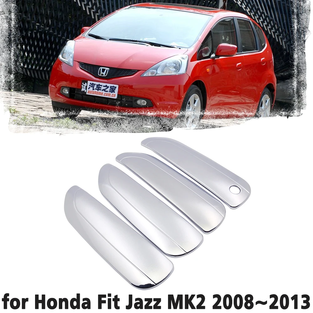 Luxury chrome door handle cover trim protection cover for Honda Fit Jazz MK2 2008~2013 Car accessory sticker 2009 2010 2011 2012
Luxury chrome door handle cover trim protection cover for Honda Fit Jazz MK2 2008~2013 Car accessory sticker 2009 2010 2011 2012
