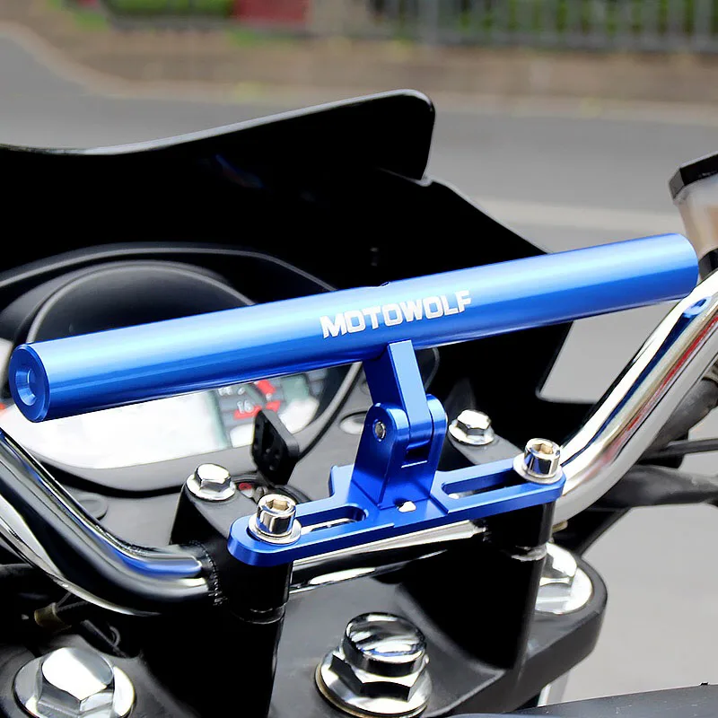 MOTOWOLF Motorcycle Mounting Bracket Light Expansion Phone Holder Handlebar Mount 
MOTOWOLF Motorcycle Mounting Bracket Light Expansion Phone Holder Handlebar Mount