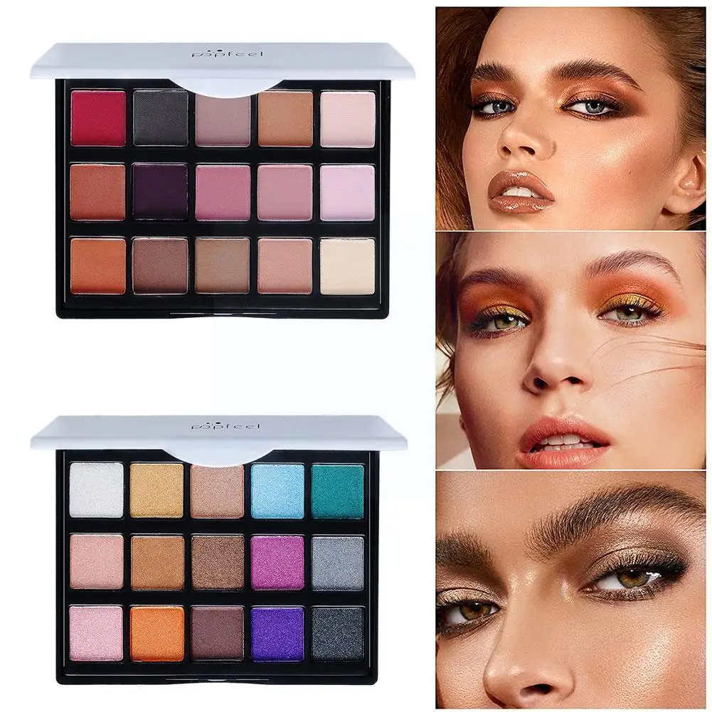 15Colors Cosmetic Matte Natural Eyeshadow Palette Glitter Pigment Eyes Makeup Tool Long-lasting Waterproof For Women Party L4B3
15Colors Cosmetic Matte Natural Eyeshadow Palette Glitter Pigment Eyes Makeup Tool Long-lasting Waterproof For Women Party L4B3