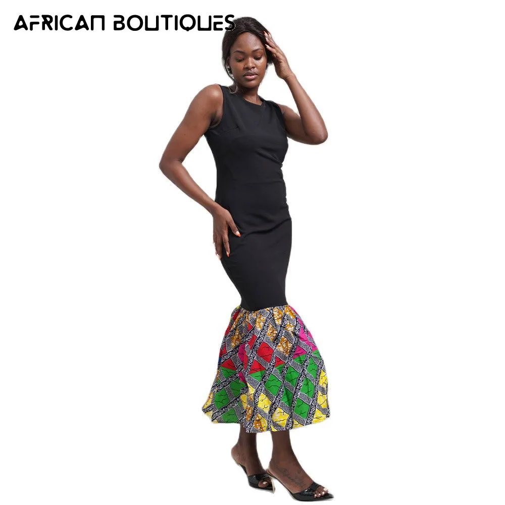 Новое модное платье без рукавов, Африканское хлопковое длинное платье Дашики, традиционное вечерние нее платье 
Новое модное платье без рукавов, Африканское хлопковое длинное платье Дашики, традиционное вечерние нее платье