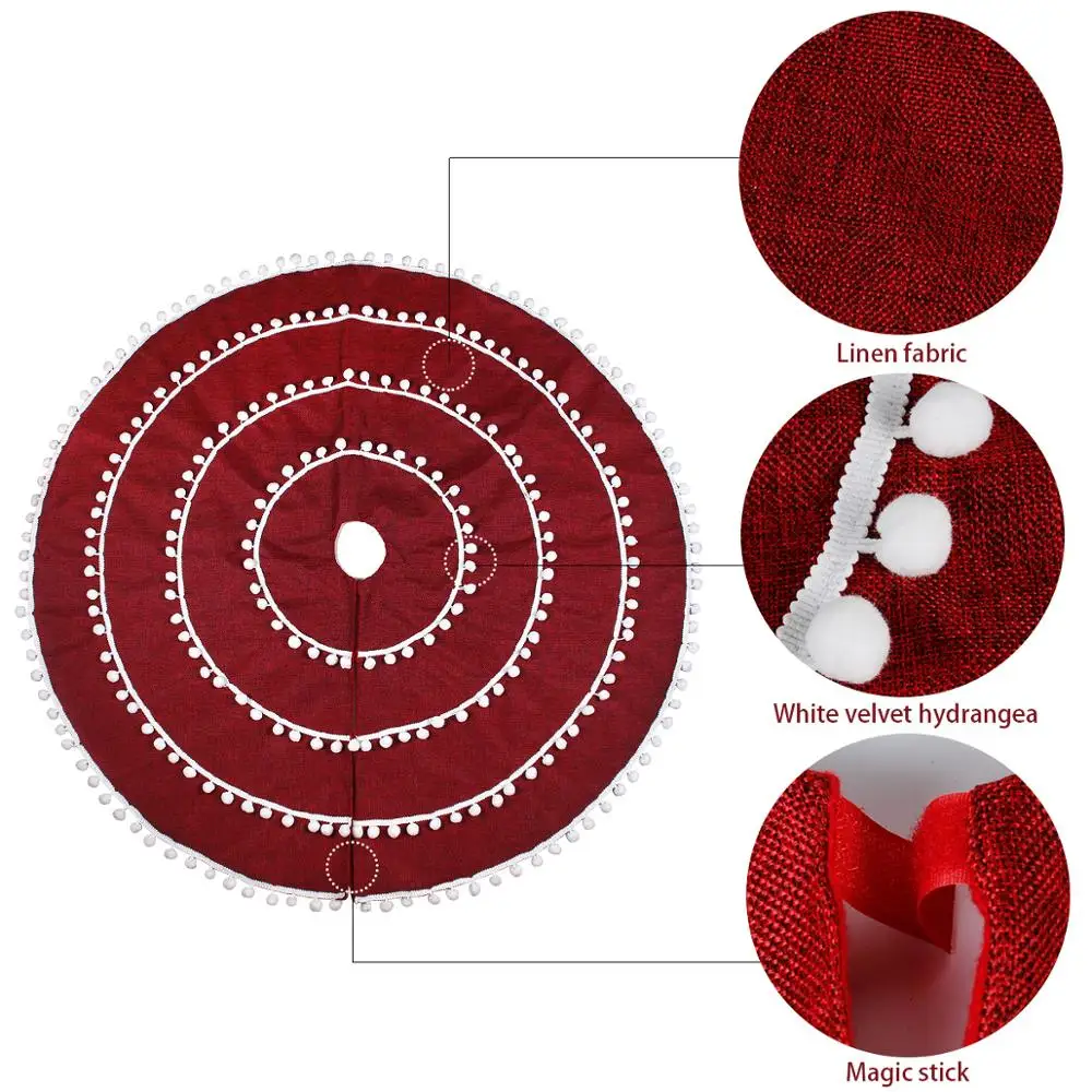 HUIRAN Tassel Christmas Tree Skirt Merry Christmas Decorations for Home 2020 Christmas Tree Ornaments Xmas Gift Navidad Natal
HUIRAN Tassel Christmas Tree Skirt Merry Christmas Decorations for Home 2020 Christmas Tree Ornaments Xmas Gift Navidad Natal