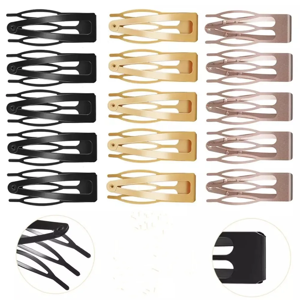 10 Pieces Of Double Clip Hair Clips With Metal Buckle Hair Clips For Female Girls' Hair (black/gold/rose Gold)
10 Pieces Of Double Clip Hair Clips With Metal Buckle Hair Clips For Female Girls' Hair (black/gold/rose Gold)