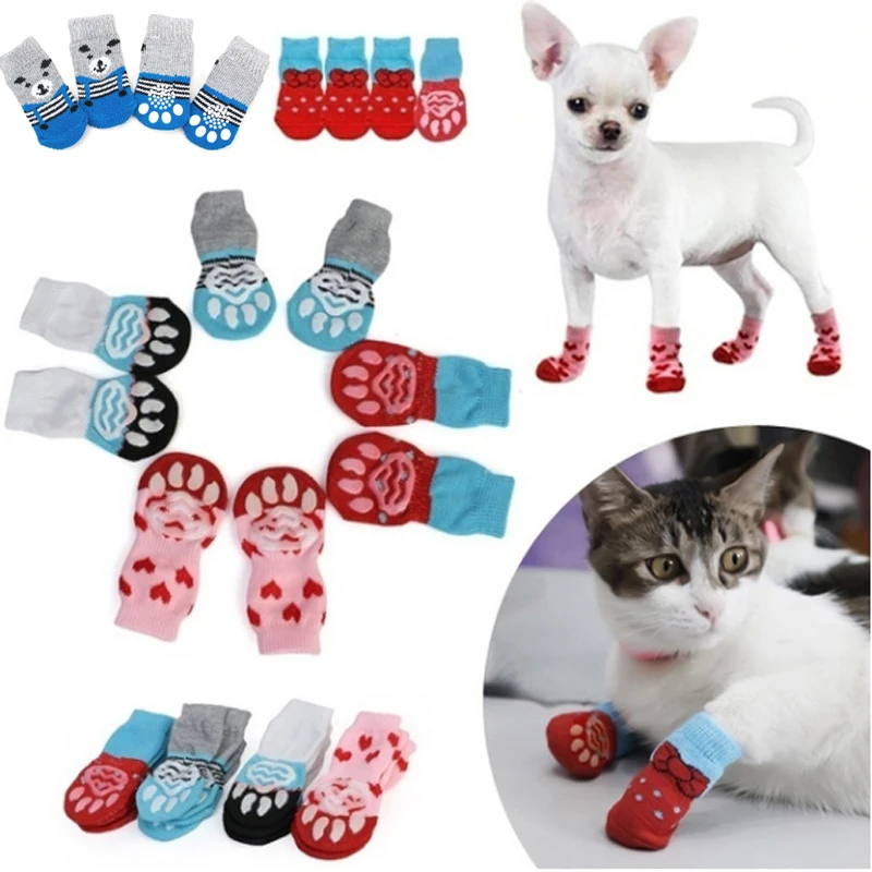 4 pcs/Set Warm Puppy Dog socks Cute Puppy Dog Knit Socks Soft Pet Knits Socks Cute Cartoon Anti-Slip Cat Shoes colorful socks
4 pcs/Set Warm Puppy Dog socks Cute Puppy Dog Knit Socks Soft Pet Knits Socks Cute Cartoon Anti-Slip Cat Shoes colorful socks