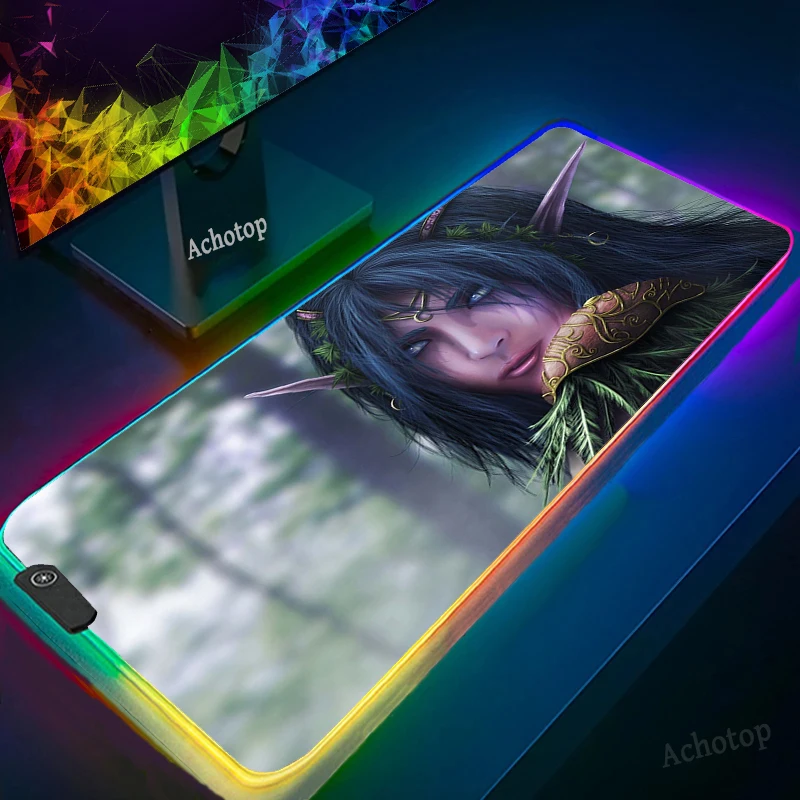 World Of Warcraft 900x400 Mousepad Laptop Gamer Mousepad RGB Gaming Mouse Pad Large Locking Edge Keyboard Deak Pad Mats PC Gamer 
World Of Warcraft 900x400 Mousepad Laptop Gamer Mousepad RGB Gaming Mouse Pad Large Locking Edge Keyboard Deak Pad Mats PC Gamer