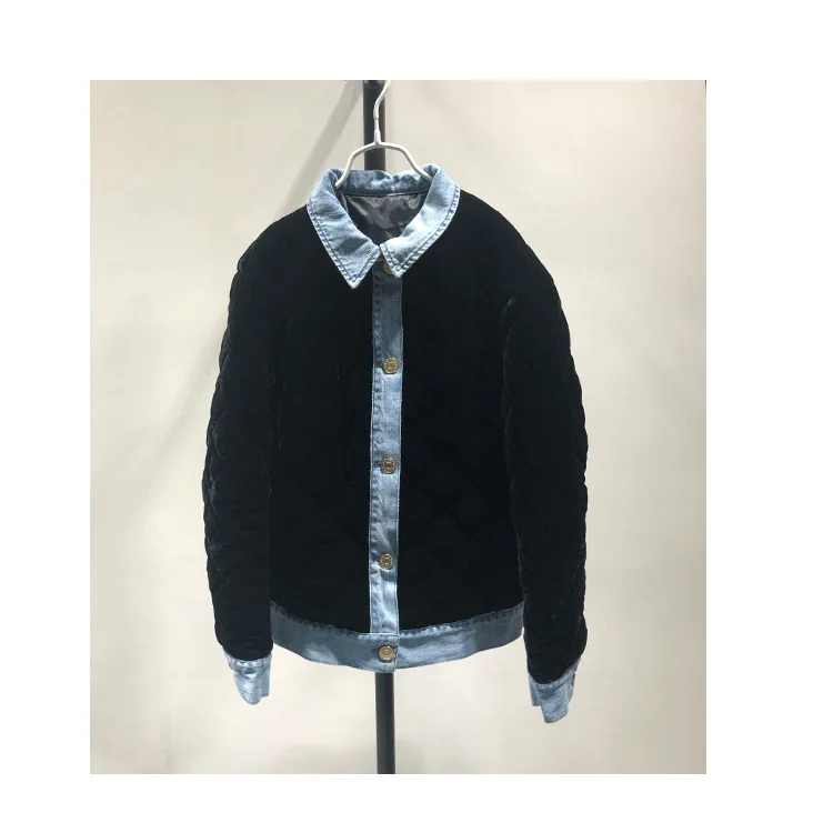 2021ss European Fashion Brand Patchwork Women's Jacket Women Coat Techwear Traf Denim Jacket Streetwear Autumn and Winter Jacket
2021ss European Fashion Brand Patchwork Women's Jacket Women Coat Techwear Traf Denim Jacket Streetwear Autumn and Winter Jacket