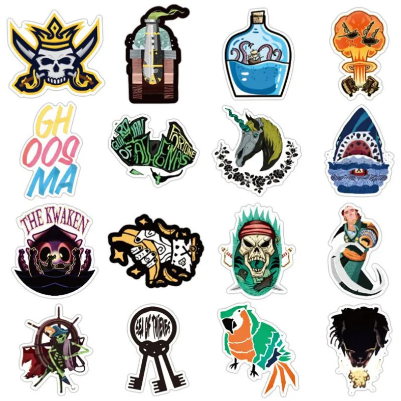 10/30/50PCS Horror Skull Pirate Ship Trolley Case Guitar Skateboard Car Graffiti Waterproof Sticker Decoration Wholesale
10/30/50PCS Horror Skull Pirate Ship Trolley Case Guitar Skateboard Car Graffiti Waterproof Sticker Decoration Wholesale