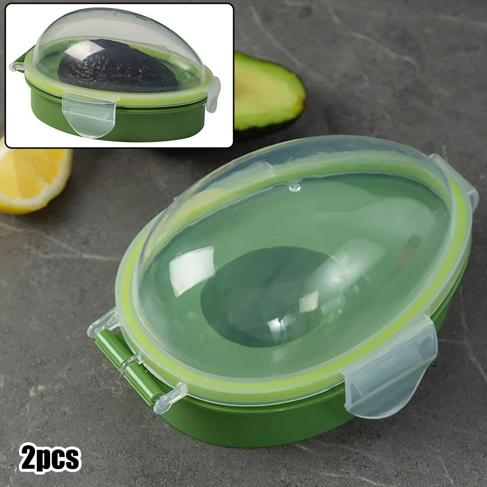 2pcs Kitchen Food Storage Box Avocado Space Saving Container Vegetable Organizer Reusable Fruit Containers Vegetable Crisper
2pcs Kitchen Food Storage Box Avocado Space Saving Container Vegetable Organizer Reusable Fruit Containers Vegetable Crisper