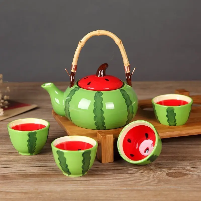 Fruit Scented Teapot Filter Black Tea Herbal Tea Set Set Set Porcelain Kung Fu Tea Set Tray Tea Tray Living Room
Fruit Scented Teapot Filter Black Tea Herbal Tea Set Set Set Porcelain Kung Fu Tea Set Tray Tea Tray Living Room