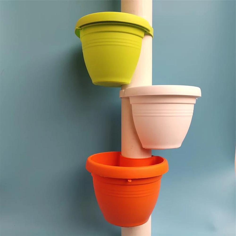 3Pcs Hanging Planter Flowerpot for Balcony Downpipe Drain Pipe Downspout Flowerpot Holder Plant Nursery Pots Home Garden Supply
3Pcs Hanging Planter Flowerpot for Balcony Downpipe Drain Pipe Downspout Flowerpot Holder Plant Nursery Pots Home Garden Supply