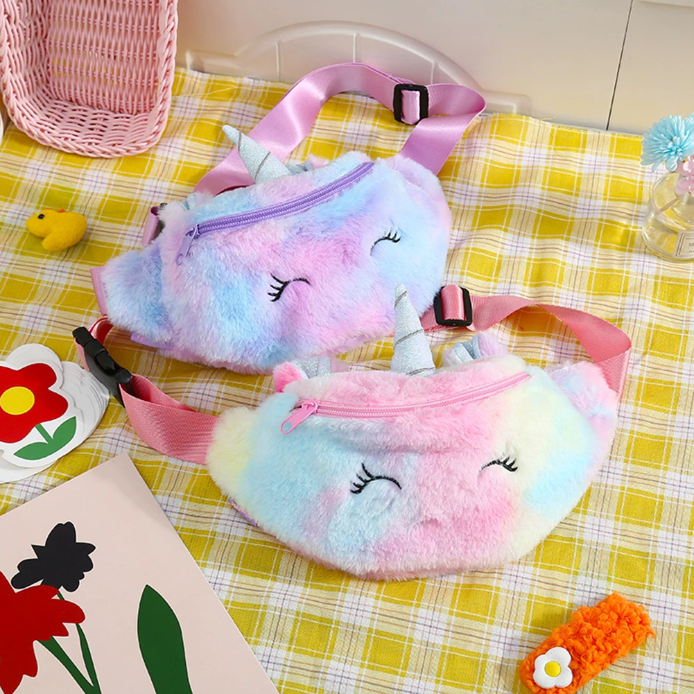 Children Cute Cartoon Rainbow Colorful Plush Waist Packs Women Small Purse Handbags Chest Bag
Children Cute Cartoon Rainbow Colorful Plush Waist Packs Women Small Purse Handbags Chest Bag