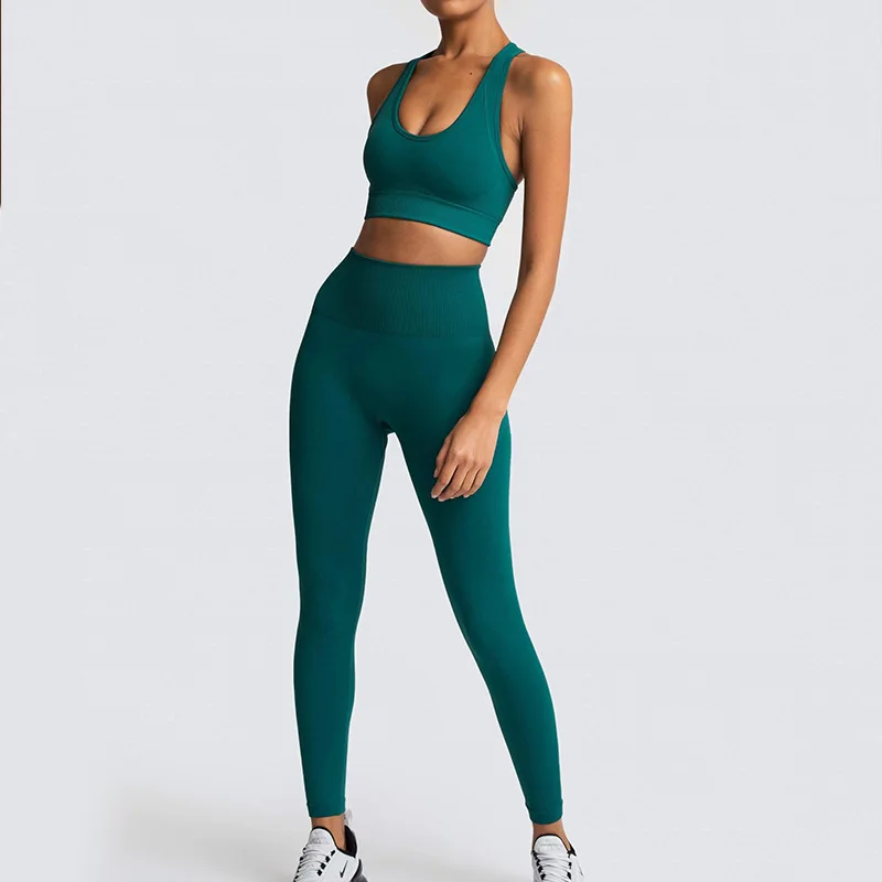 Lu Solid Seamless Yoga Set Women Padded Sport Bra Fitness Leggings Gym Suit Female Sports Suits Workout Set Sport Wear 2 Pieces
Lu Solid Seamless Yoga Set Women Padded Sport Bra Fitness Leggings Gym Suit Female Sports Suits Workout Set Sport Wear 2 Pieces
