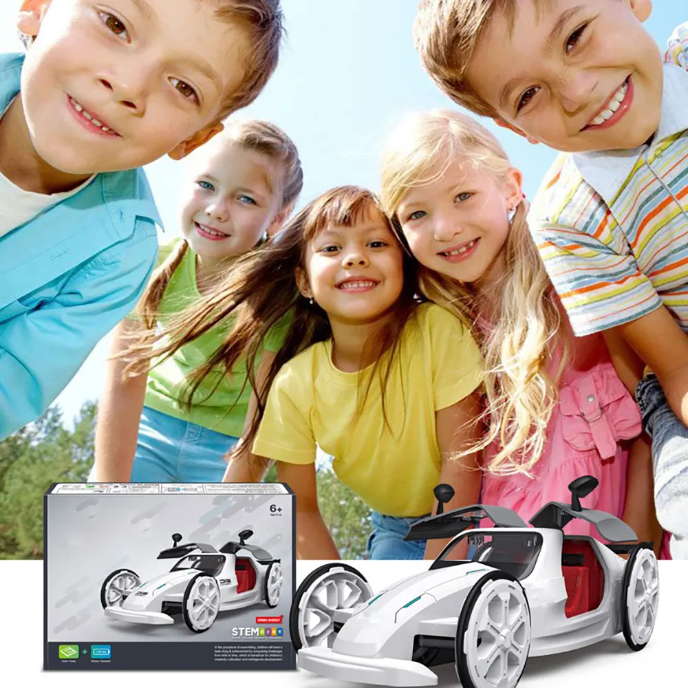 Kids Solar Sports Car Science And Education Self-Assembled Four Wheel Drive Racing Toy Children Assembled Electric Model Toy
Kids Solar Sports Car Science And Education Self-Assembled Four Wheel Drive Racing Toy Children Assembled Electric Model Toy