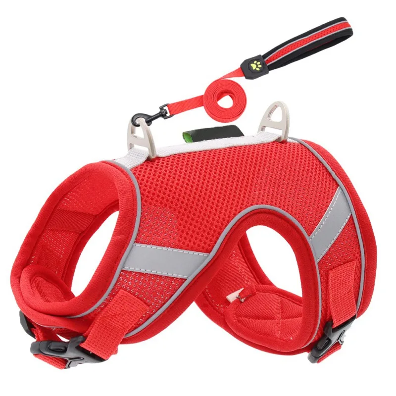 Pet Dogs Summer Harness Puppy Pugs Leads For Leash Reflective Safe Walking Vest Polyester Blends Dog Collars
Pet Dogs Summer Harness Puppy Pugs Leads For Leash Reflective Safe Walking Vest Polyester Blends Dog Collars