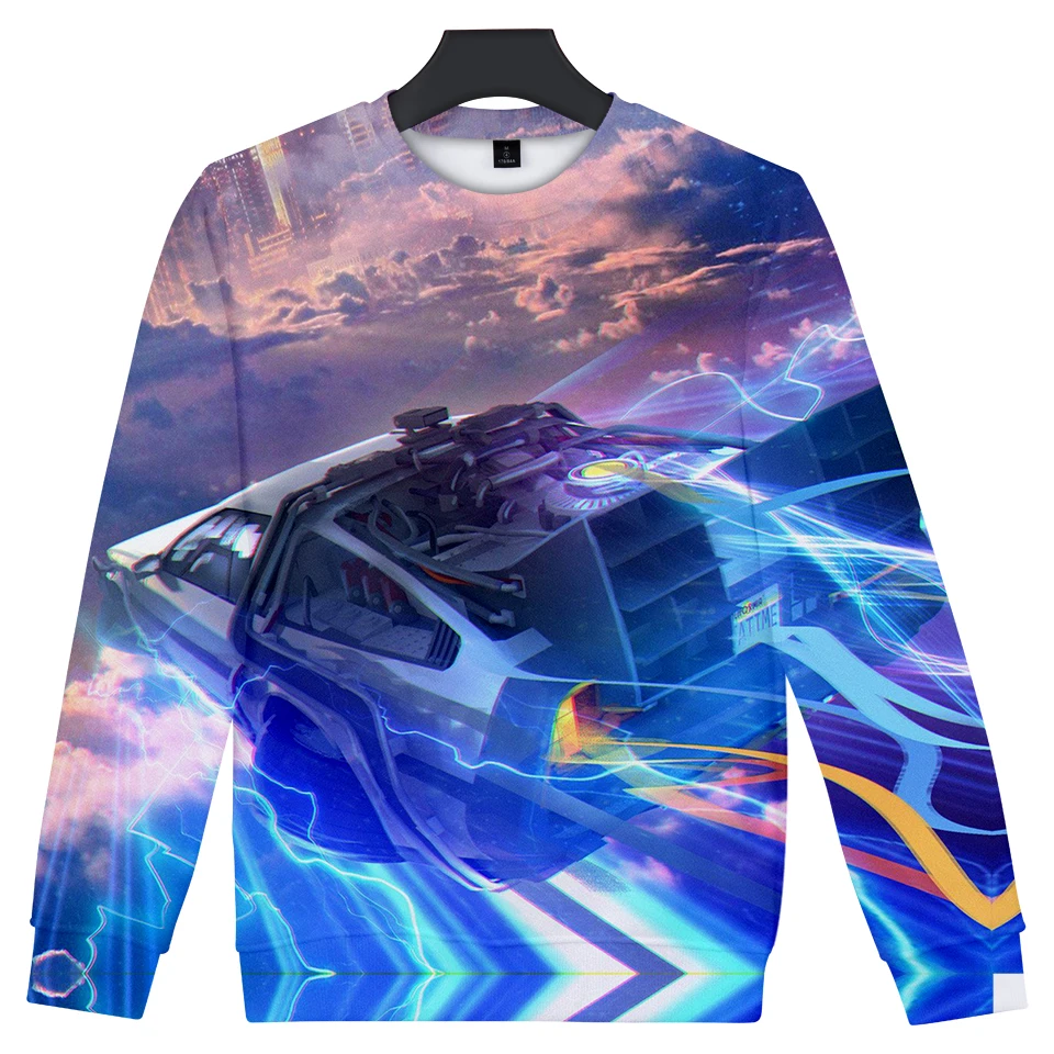 Толстовка Мужская/женская с круглым вырезом, роскошный свитшот с 3D принтом «Назад в будущее», с длинным рукавом, без капюшона, повседневная ... 
Толстовка Мужская/женская с круглым вырезом, роскошный свитшот с 3D принтом «Назад в будущее», с длинным рукавом, без капюшона, повседневная ...