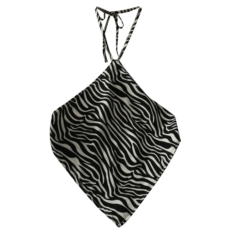 Korean Style Leopard Print All-Matching Halter Tube Top Small Underwear Women's 2021 Summer Vintage Bow Lace-up Camisole 
Korean Style Leopard Print All-Matching Halter Tube Top Small Underwear Women's 2021 Summer Vintage Bow Lace-up Camisole