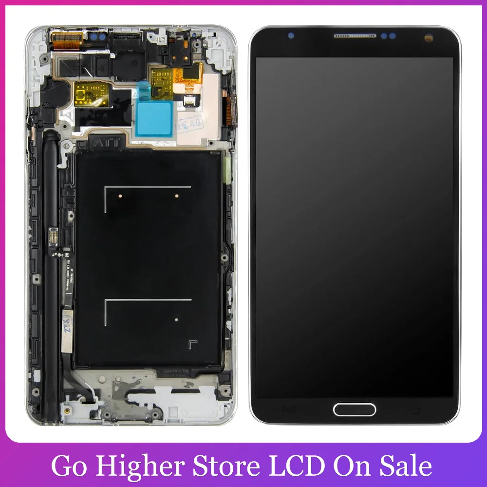 ЖК дисплей N900 для Samsung Galaxy Note 3 N9005 N900A N900V с сенсорным экраном и дигитайзером в