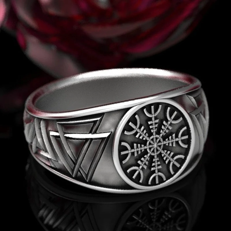 Signet Men's Ring Compass Vintage Punk Men Rings Party Jewelry Party Jewelry Birthday Present Accessories
Signet Men's Ring Compass Vintage Punk Men Rings Party Jewelry Party Jewelry Birthday Present Accessories