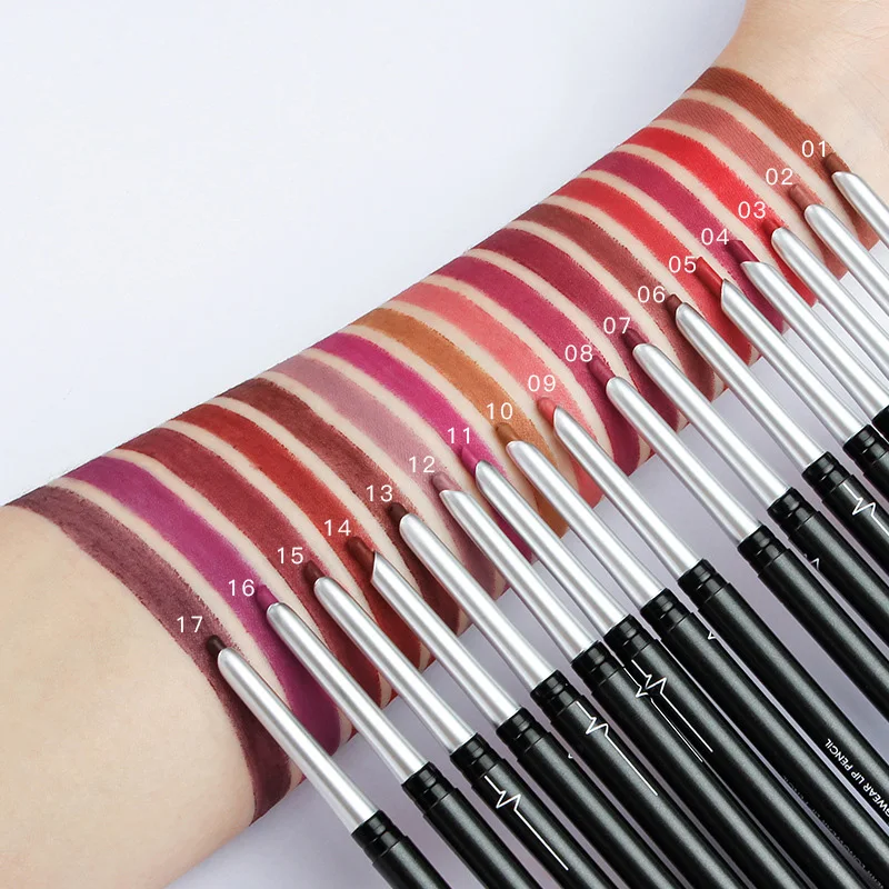 17 Colors Automatic Lip Pencil Natural Long Lasting Waterproof Stereo Matte Eye Shadow Eyeliner Lipstick 3 In 1 Makeup Cosmetics
17 Colors Automatic Lip Pencil Natural Long Lasting Waterproof Stereo Matte Eye Shadow Eyeliner Lipstick 3 In 1 Makeup Cosmetics