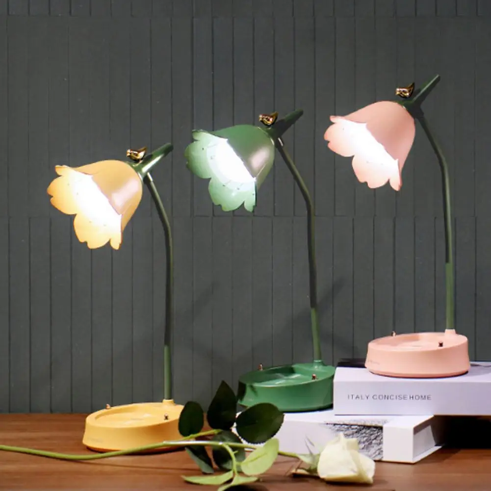 LED Table Light Flower Bird Desk Lamp Student Bedroom Room Lighting Reading Lamp Eye Protection Multifunction Table Light
LED Table Light Flower Bird Desk Lamp Student Bedroom Room Lighting Reading Lamp Eye Protection Multifunction Table Light