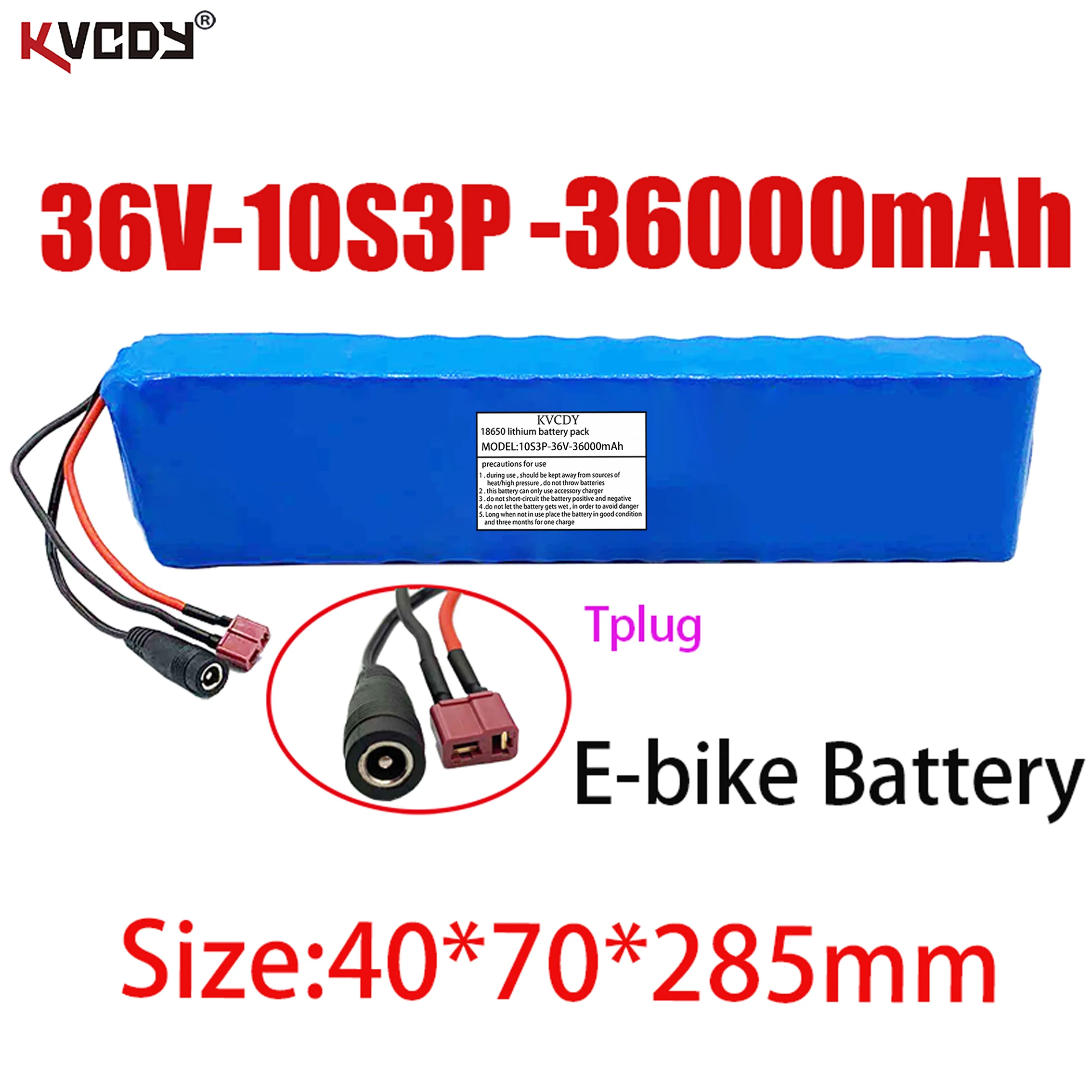 new 36V 36000mAh 600W 10s3p lithium ion battery pack 20A BMS is suitable for t plug of xiaomijia m365 Pro eBike bicycle scooter
new 36V 36000mAh 600W 10s3p lithium ion battery pack 20A BMS is suitable for t plug of xiaomijia m365 Pro eBike bicycle scooter