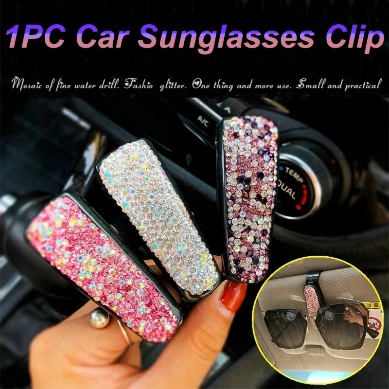 3colors Mini Plastic Crystal Sunglasses Clips Auto Car Accessories Convenient Vehicle Visor Glasses Holder For Women Girls
3colors Mini Plastic Crystal Sunglasses Clips Auto Car Accessories Convenient Vehicle Visor Glasses Holder For Women Girls