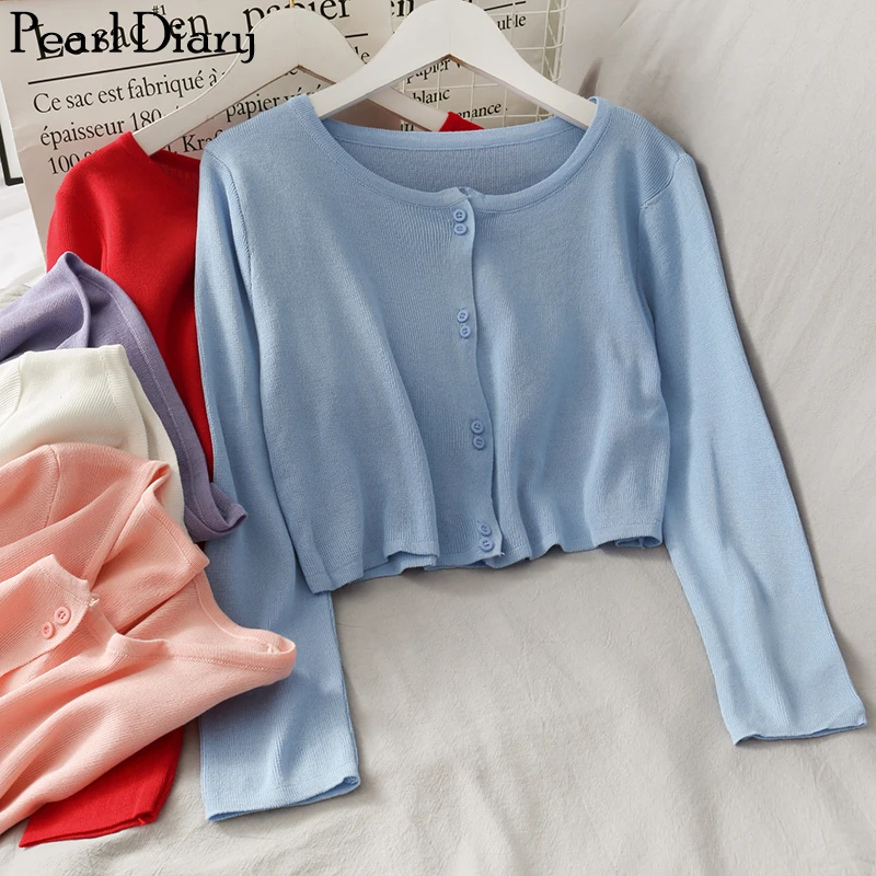 Pearl Diary Women's Solid Cardigan Autumn Buttoned Up Cardigan Shirts Female Simple Office Casual Top Long Sleeve Vintage Top
Pearl Diary Women's Solid Cardigan Autumn Buttoned Up Cardigan Shirts Female Simple Office Casual Top Long Sleeve Vintage Top
