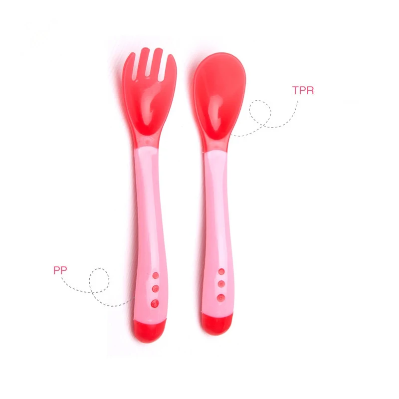 Children's Tableware Baby Learning Dish with Bowl Set Including Spoon Fork PP Temperature Sensing Baby Feeding Bowl Spoon
Children's Tableware Baby Learning Dish with Bowl Set Including Spoon Fork PP Temperature Sensing Baby Feeding Bowl Spoon