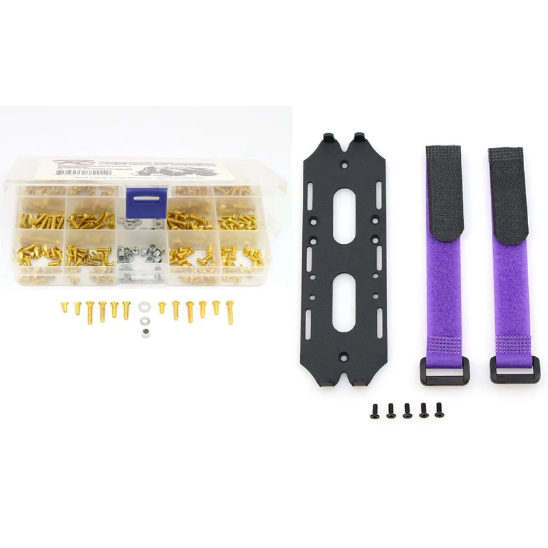 FBIL-Metal Battery Tray Mounting Plate Bracket Expansion Board With M3 Metal Screws Nuts Box Set
FBIL-Metal Battery Tray Mounting Plate Bracket Expansion Board With M3 Metal Screws Nuts Box Set