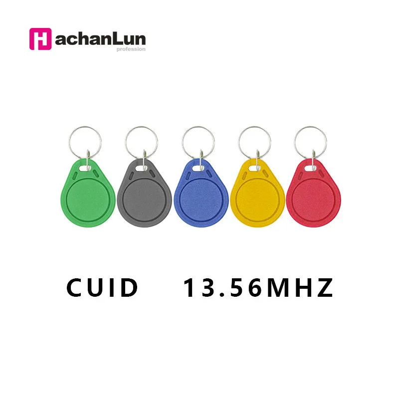 100 шт./лот 13 5 МГц CUID сменный MF S50 1K IC ключи-брелоки жетон-метки NFC клон копия блока 0