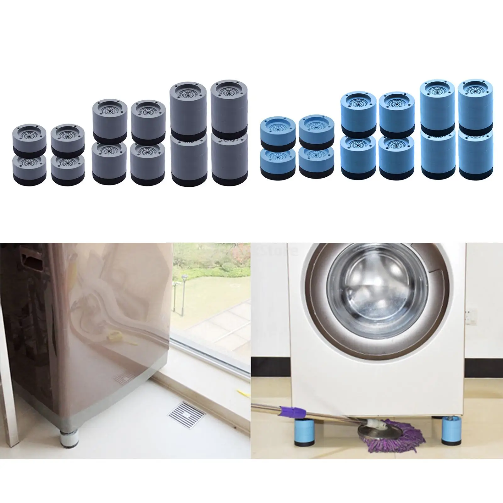 4Pcs Washing Machine Anti VIBRATION Pads Non Slip Feet Mat for Home Washer Dryer Laundry Machine Pads Washer Dryer Pedestals
4Pcs Washing Machine Anti VIBRATION Pads Non Slip Feet Mat for Home Washer Dryer Laundry Machine Pads Washer Dryer Pedestals