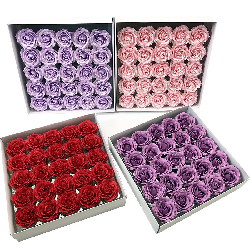 25Pcs Soap Flower Rose Bath Body Flower Floral Soap Scented Rose Flower Essential Wedding Valentine'S Day Gift Holding flowers
25Pcs Soap Flower Rose Bath Body Flower Floral Soap Scented Rose Flower Essential Wedding Valentine'S Day Gift Holding flowers
