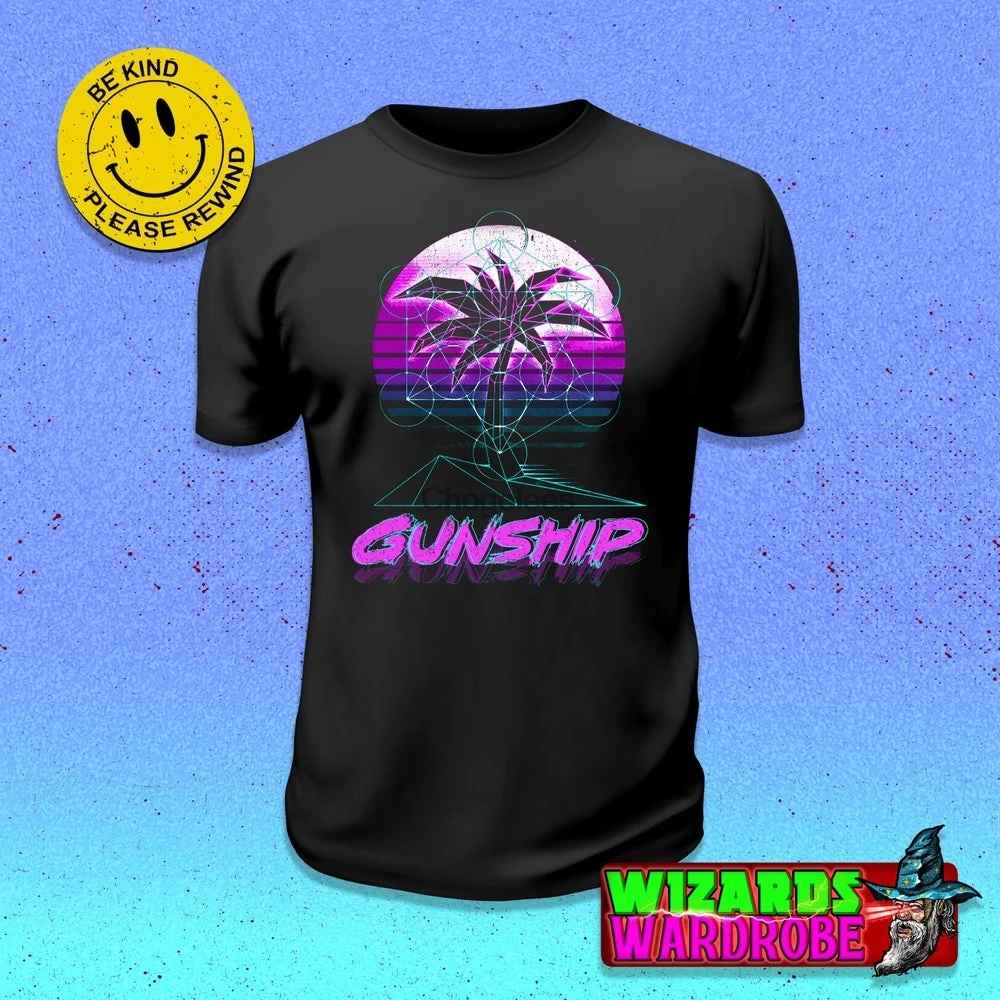 Футболка GUNSHIP SYNTHWAVE 5 3 унции