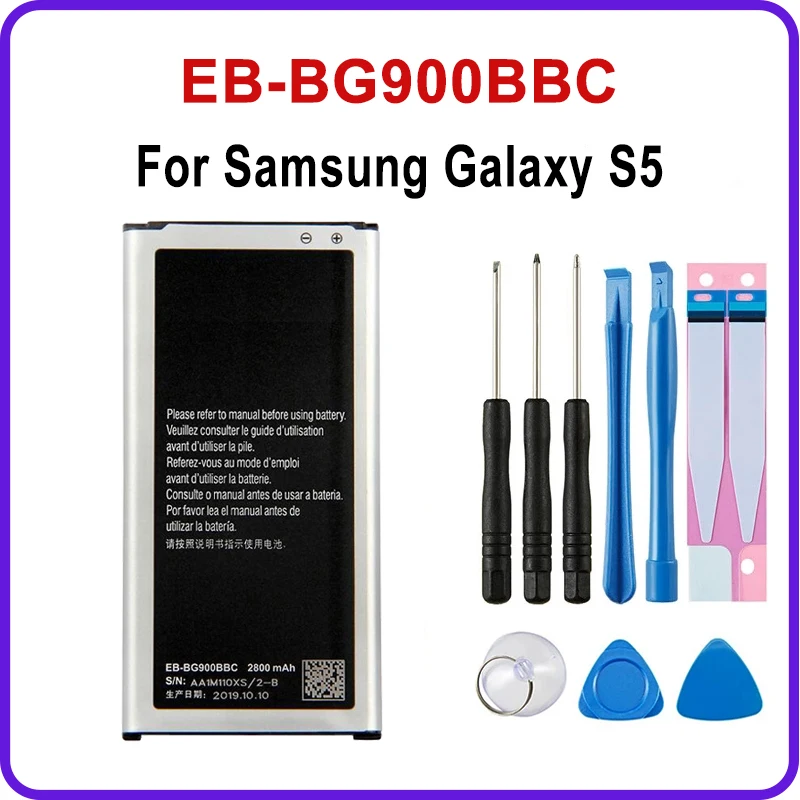 High Capacity Rechargeable Phone Replacement Batteria EB-BG900BBC For Samsung Galaxy S5 SM-G870A G900S/F/M/FD G9008V/W 9006V/W 
High Capacity Rechargeable Phone Replacement Batteria EB-BG900BBC For Samsung Galaxy S5 SM-G870A G900S/F/M/FD G9008V/W 9006V/W