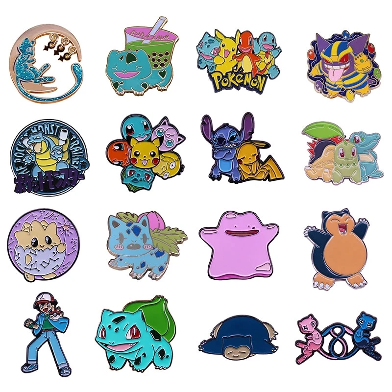 Cute Pokemon Children Gifts Enamel Pins Collect Funny Metal Cartoon Brooch Backpack Hat Bag Collar Lapel Badge Fashion Jewelry
Cute Pokemon Children Gifts Enamel Pins Collect Funny Metal Cartoon Brooch Backpack Hat Bag Collar Lapel Badge Fashion Jewelry