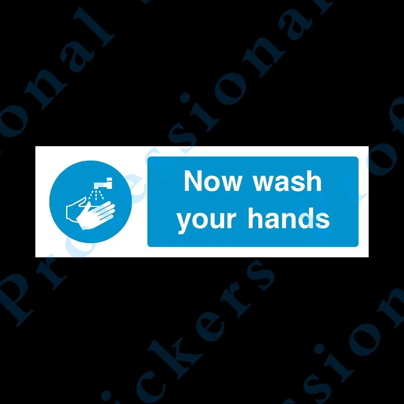 Now Wash Your Hands 300x100mm Self Adhesive Sticker - Food Hygiene (FP47) Waterproof Vinyl stickers for car Motos
Now Wash Your Hands 300x100mm Self Adhesive Sticker - Food Hygiene (FP47) Waterproof Vinyl stickers for car Motos