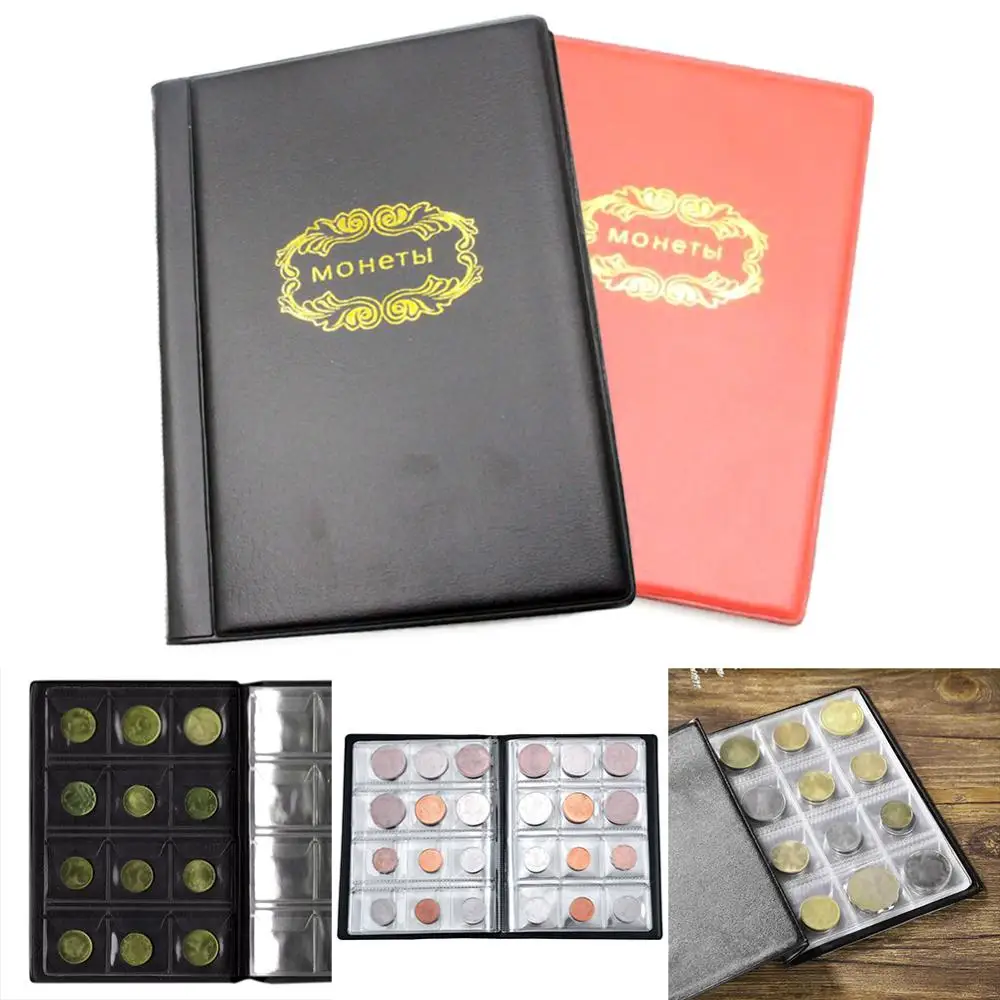 120 Pockets PVC Mini Coins Album Collection Book Penny Commemorative Coin Storage Album Book Coin Holders Collector Gifts
120 Pockets PVC Mini Coins Album Collection Book Penny Commemorative Coin Storage Album Book Coin Holders Collector Gifts