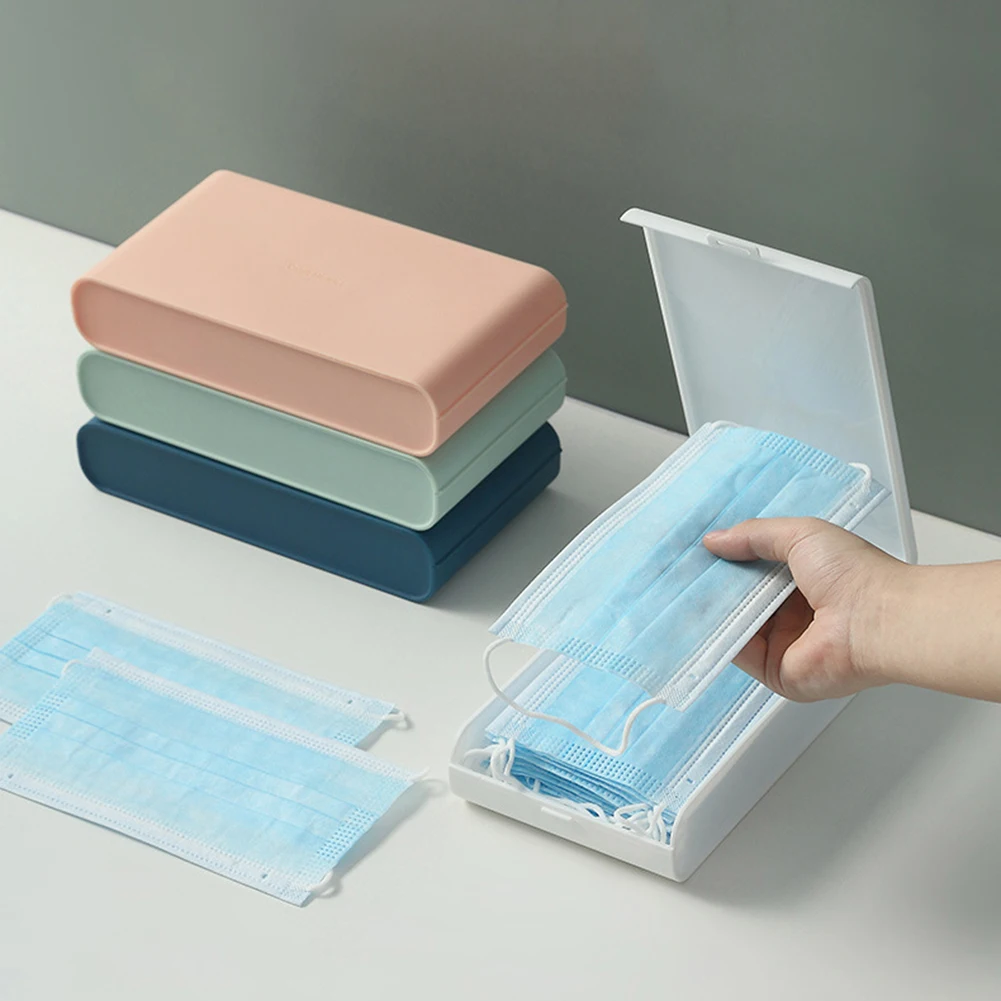 Portable Mask Storage Box Face Cover Container Cases Organizer For Home Office Car Use Kitchen Bathroom Family Organization
Portable Mask Storage Box Face Cover Container Cases Organizer For Home Office Car Use Kitchen Bathroom Family Organization