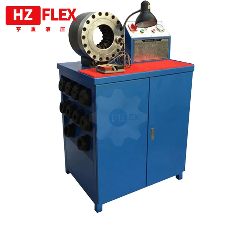 machine for crimping hose HZ-50D 1/4" to 2" 4SP R12 semi-automatic hydraulic crimping tool
machine for crimping hose HZ-50D 1/4" to 2" 4SP R12 semi-automatic hydraulic crimping tool