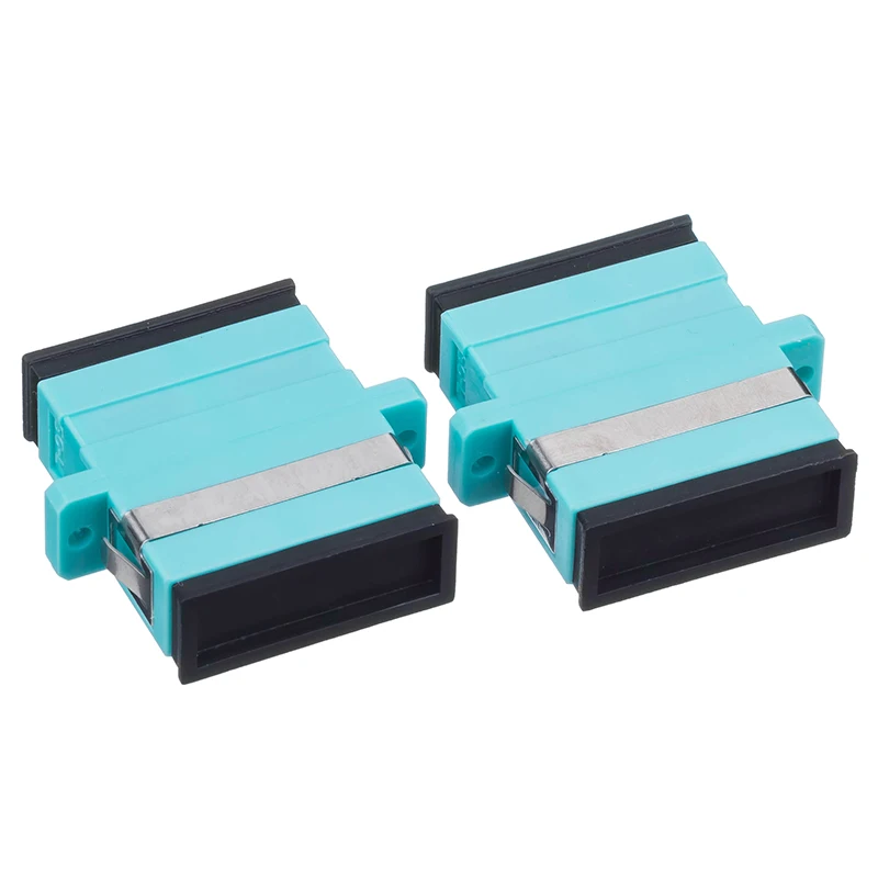 50PCS/Lot SC/UPC OM3 Aqua Fiber Optic Adaptor,Flange Joint SC-SC Multi Mode Duplex Fiber Coupler Connector
50PCS/Lot SC/UPC OM3 Aqua Fiber Optic Adaptor,Flange Joint SC-SC Multi Mode Duplex Fiber Coupler Connector