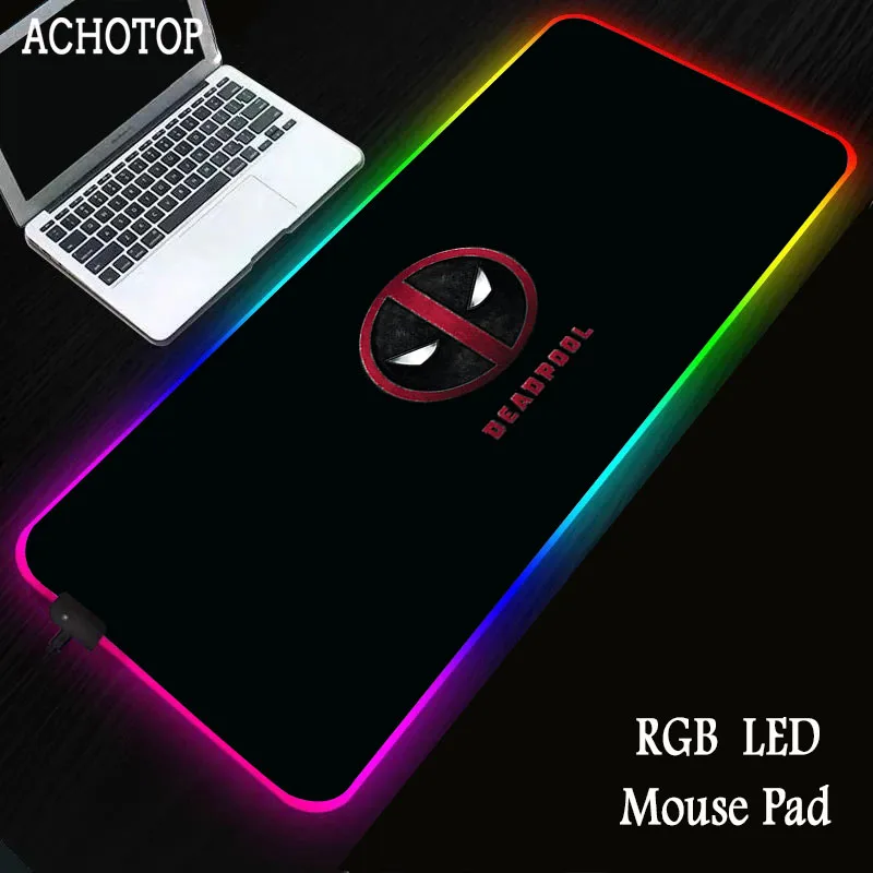 Deadpoo Mouse Pad RGB LED Light Mouse Pad Gamer Notebook Computer Mousepad Mats Office Desk Resting Mat Game XXL
Deadpoo Mouse Pad RGB LED Light Mouse Pad Gamer Notebook Computer Mousepad Mats Office Desk Resting Mat Game XXL