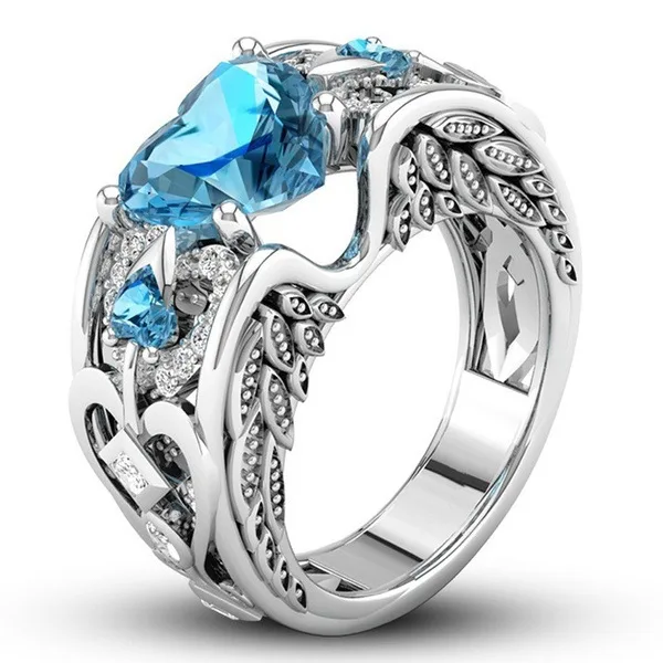 Charm Multicolor 925 Sterling Silver Princess Heart Zircon Engagement Rings for Women Anel Austrian Crystals Jewelry Top Quality
Charm Multicolor 925 Sterling Silver Princess Heart Zircon Engagement Rings for Women Anel Austrian Crystals Jewelry Top Quality