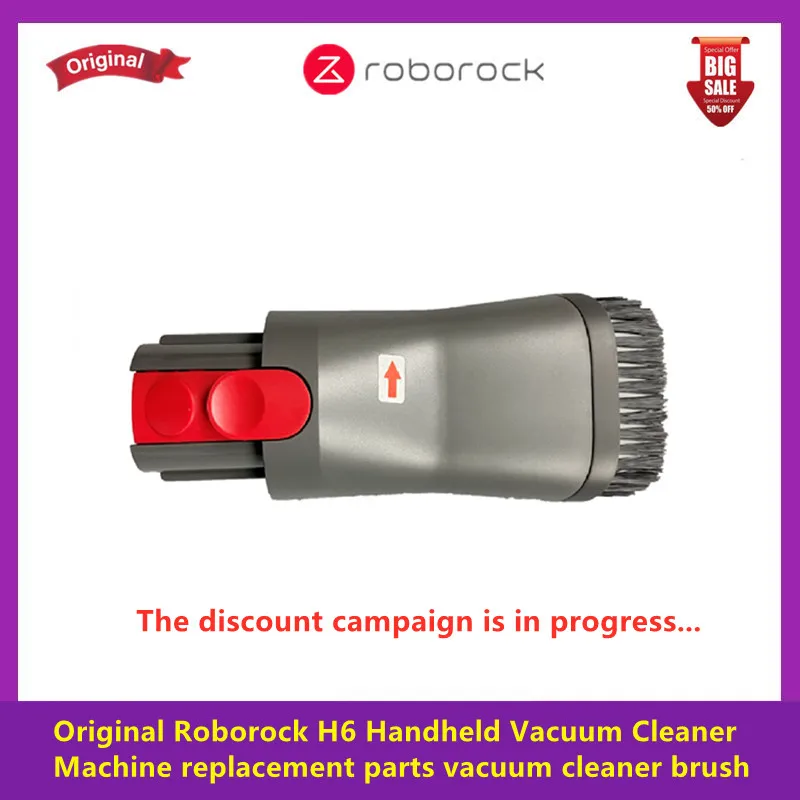 Brand new original Roborock H6 handheld vacuum cleaner machine replacement parts vacuum cleaner brush spare parts
Brand new original Roborock H6 handheld vacuum cleaner machine replacement parts vacuum cleaner brush spare parts