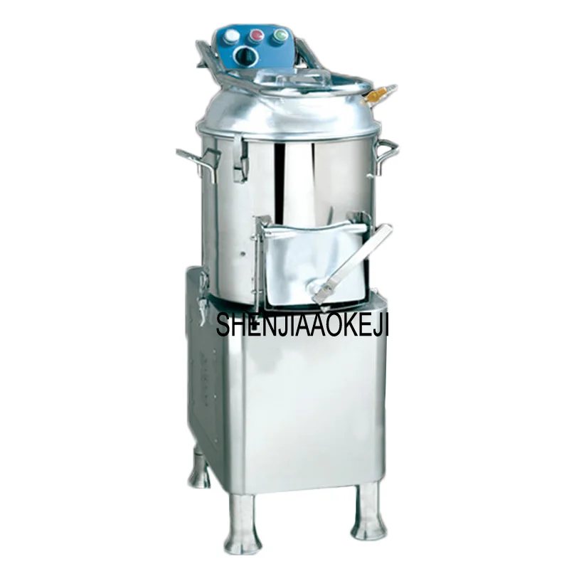 HLB-15 Электрический картофелечистку 15L коммерческих гребешок стиральная машина 220