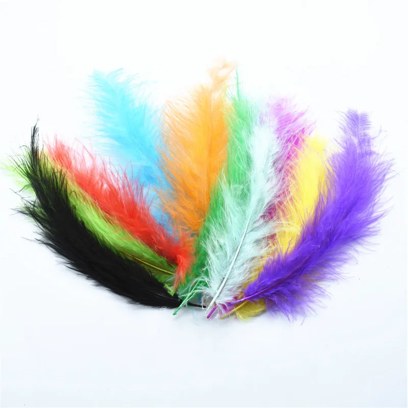 200Pcs/Lot Marabou Turkey Feathers for Crafts 10-15cm/4-6" Home Wedding Feathers Decoration Carnaval Assesoires Plume Decoration
200Pcs/Lot Marabou Turkey Feathers for Crafts 10-15cm/4-6" Home Wedding Feathers Decoration Carnaval Assesoires Plume Decoration