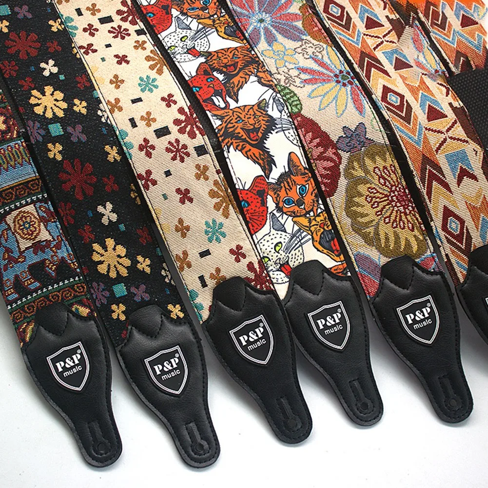 Multicolor Guitar Strap P&P Adjustable Embroidered Cotton Guitar Strap For Electric Acoustic Wooden Classical Electric Guitar
Multicolor Guitar Strap P&P Adjustable Embroidered Cotton Guitar Strap For Electric Acoustic Wooden Classical Electric Guitar
