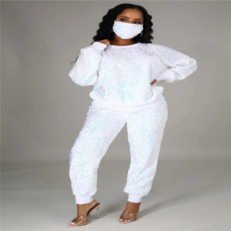 S-5XL 3 Piece Set African Clothes For Women Long Sleeve Full Sequined Elastic Bazin Top Pants Plus Size Dashiki Famous Suit Lady
S-5XL 3 Piece Set African Clothes For Women Long Sleeve Full Sequined Elastic Bazin Top Pants Plus Size Dashiki Famous Suit Lady
